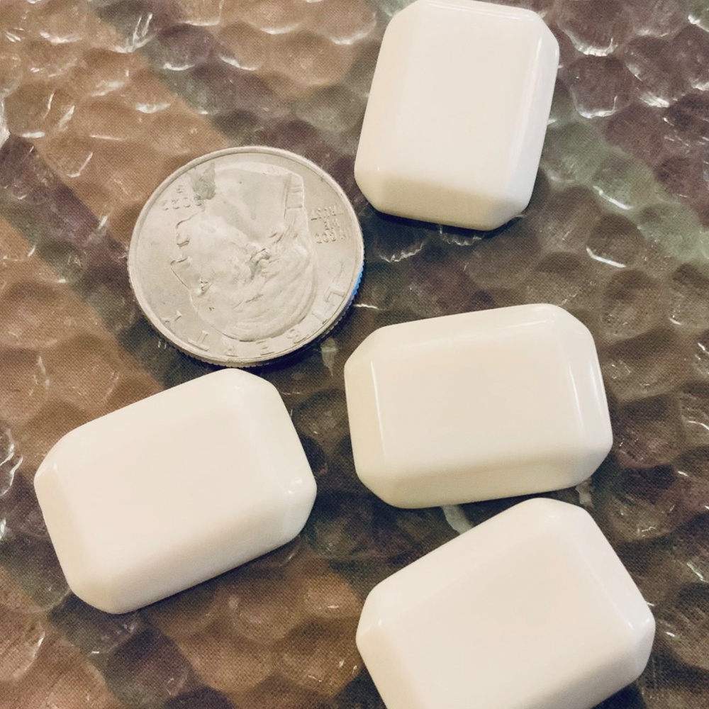 BONE OCTAGON CABOCHONS⭐️CRAFTERS JEWELRY MAKING-LOT Top Grade POLISHED NEW COND - Picture 4 of 5